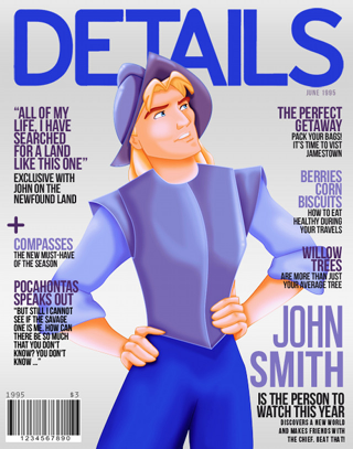 Illustration for article titled Disney princes grace the covers of men's magazines